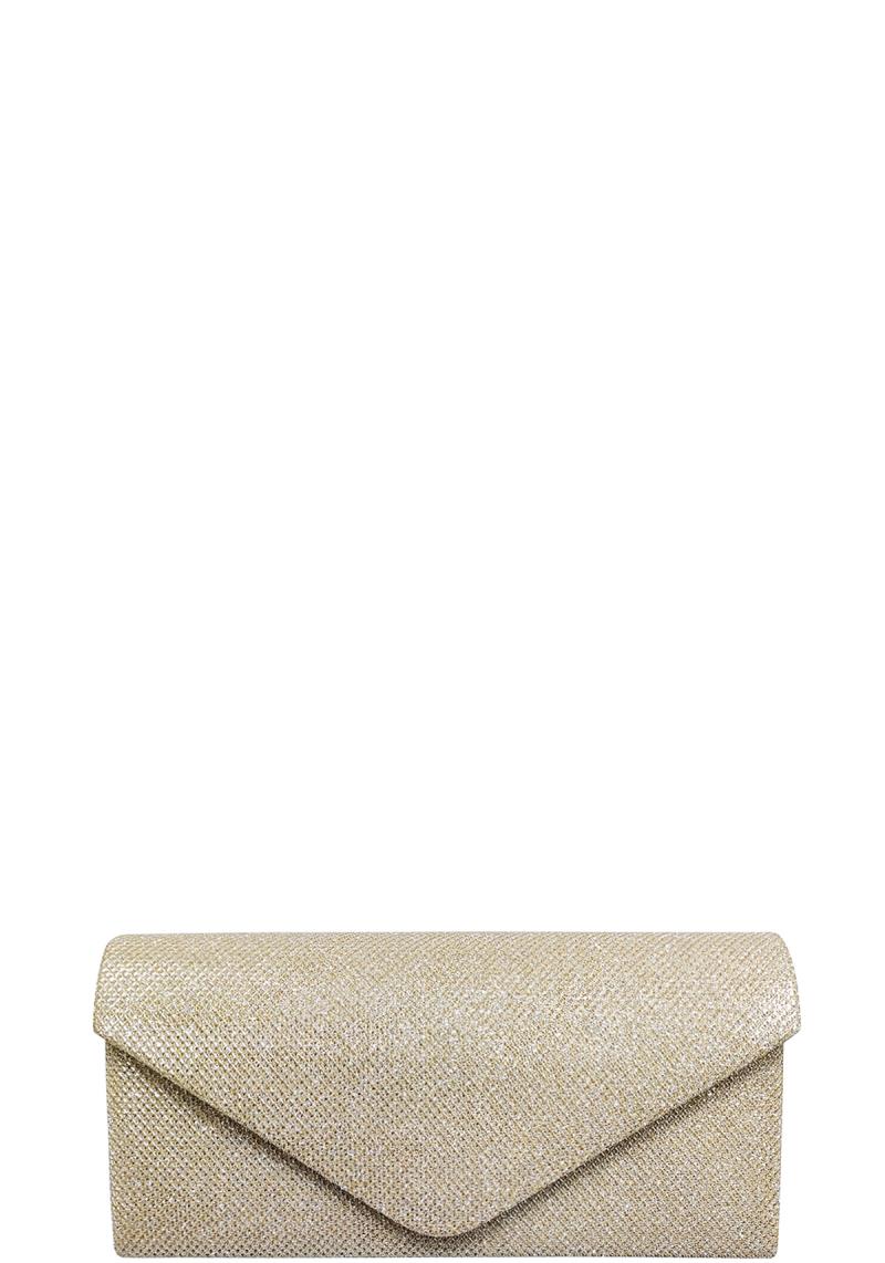 COLOR TEXTURE CLUTCH BAG