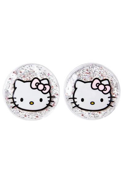 THE CREME SHOP HELLO KITTY REUSABLE GEL EYE MASKS HOLIDAY LIMITED EDITION