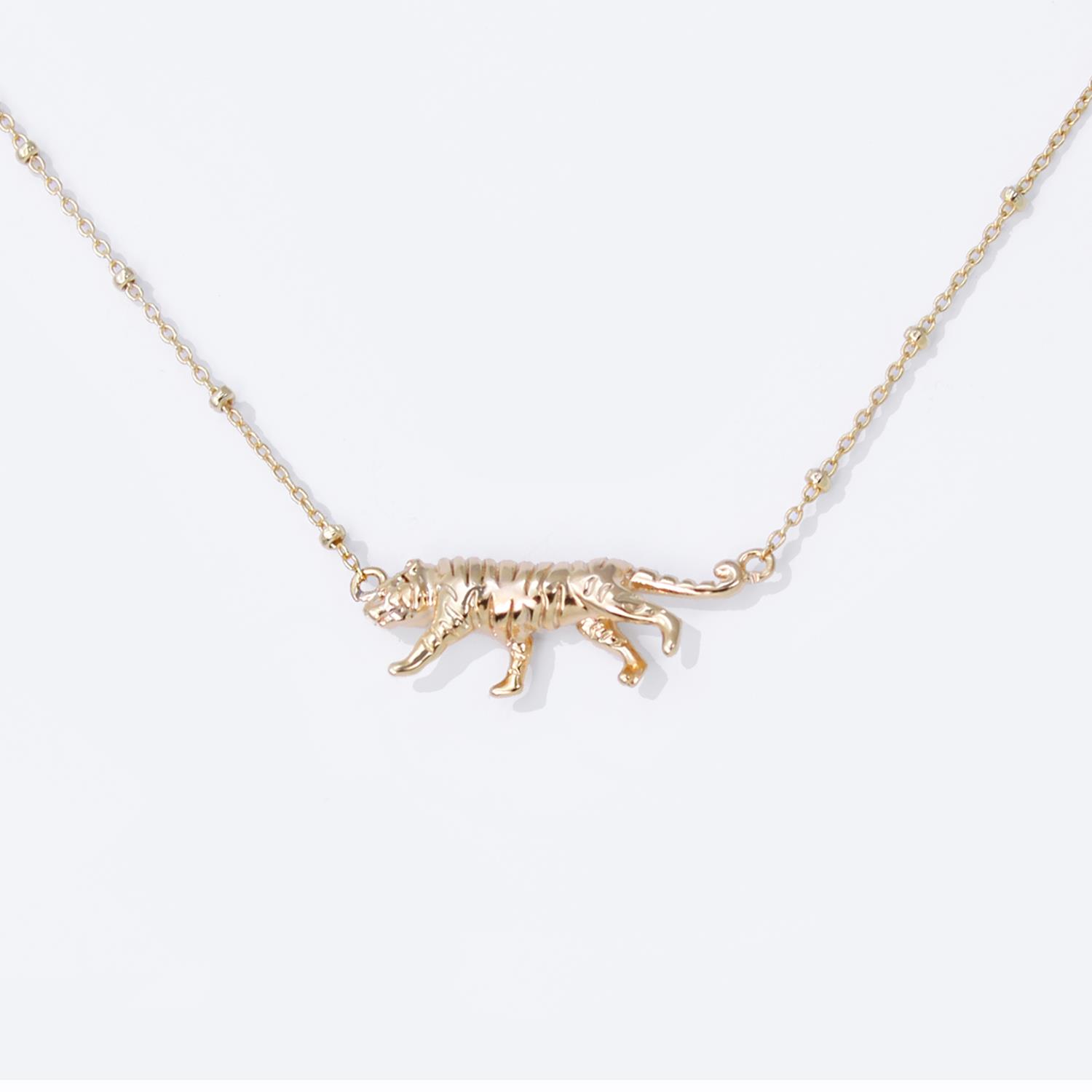 18K GOLD RHODIUM DIPPED CONFIDENT NECKLACE