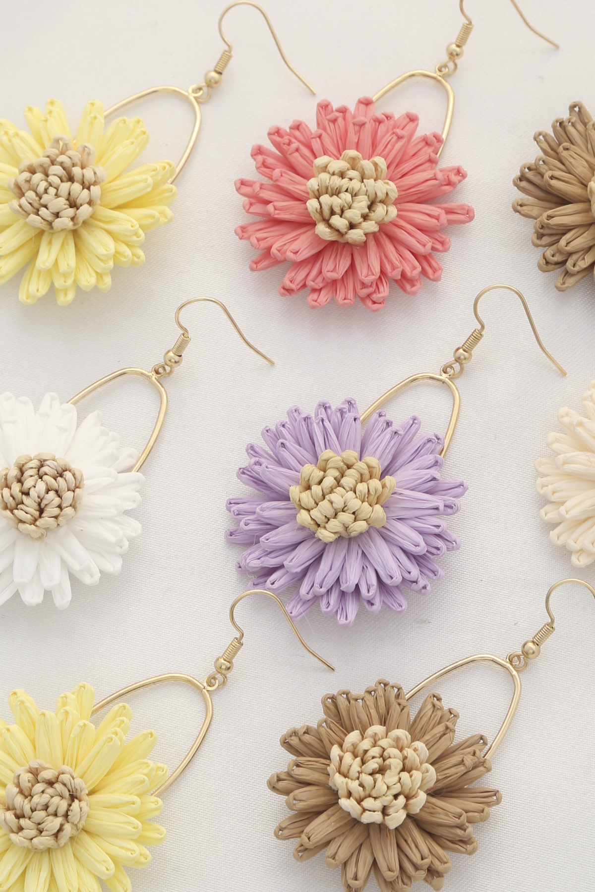 FLOWER DANGLE EARRING