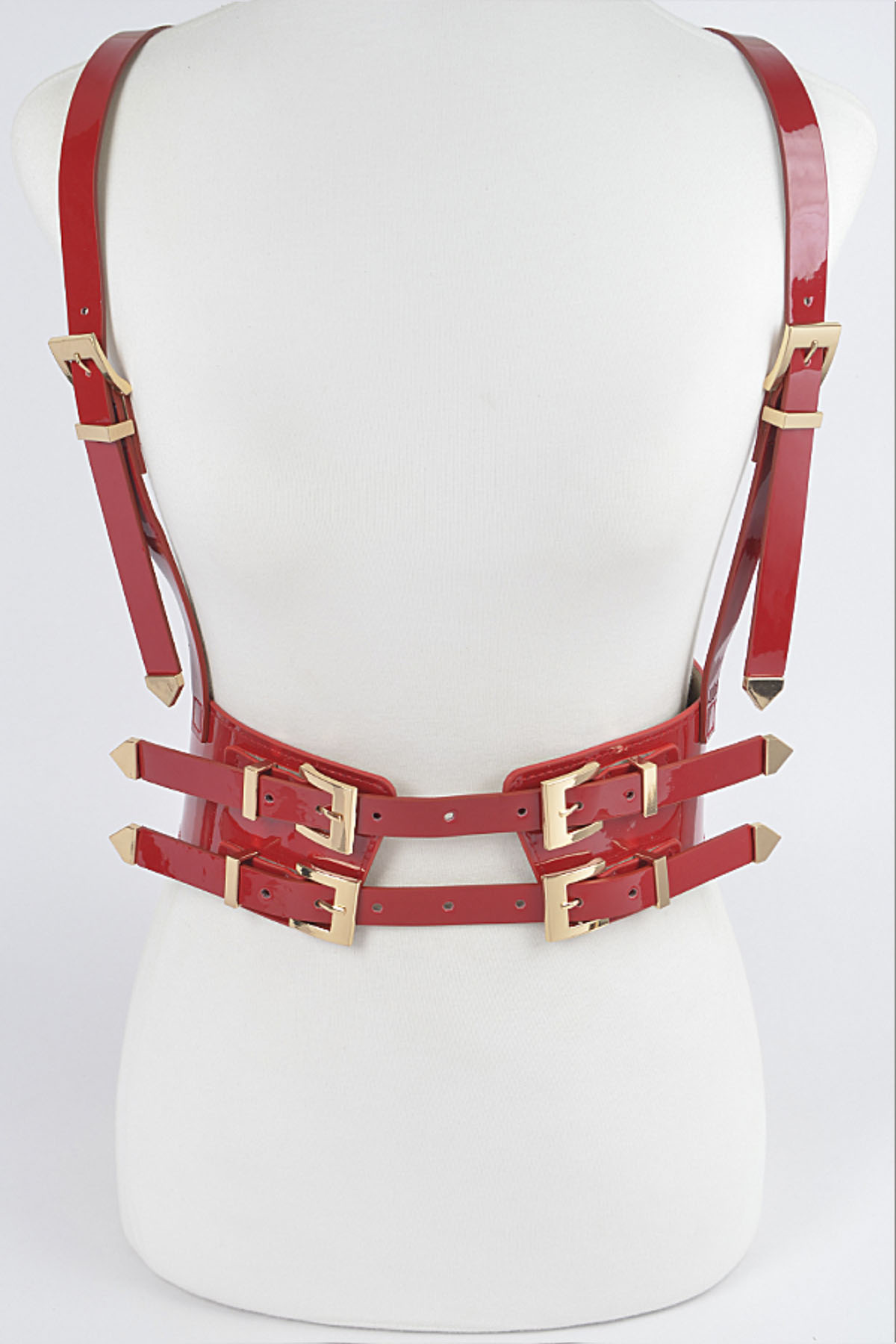 FAUX LEATHER HARNESS