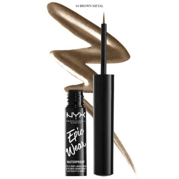 NYX EPIC WEAR METALLIC LIQUID LINER (3 UNITS)