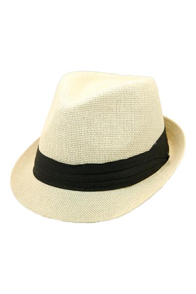 MANS HAT X-LARGE SIZE STRAW FEDORA