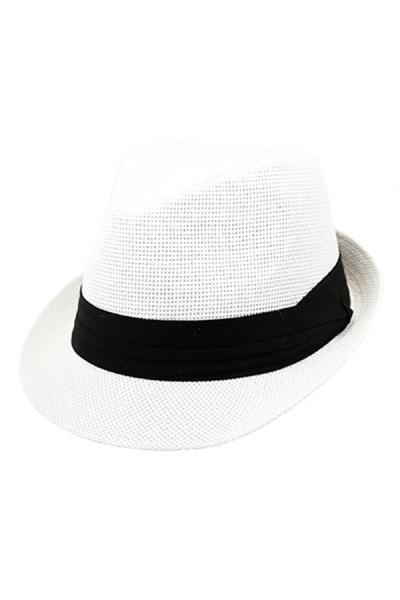 MANS HAT X-LARGE SIZE STRAW FEDORA