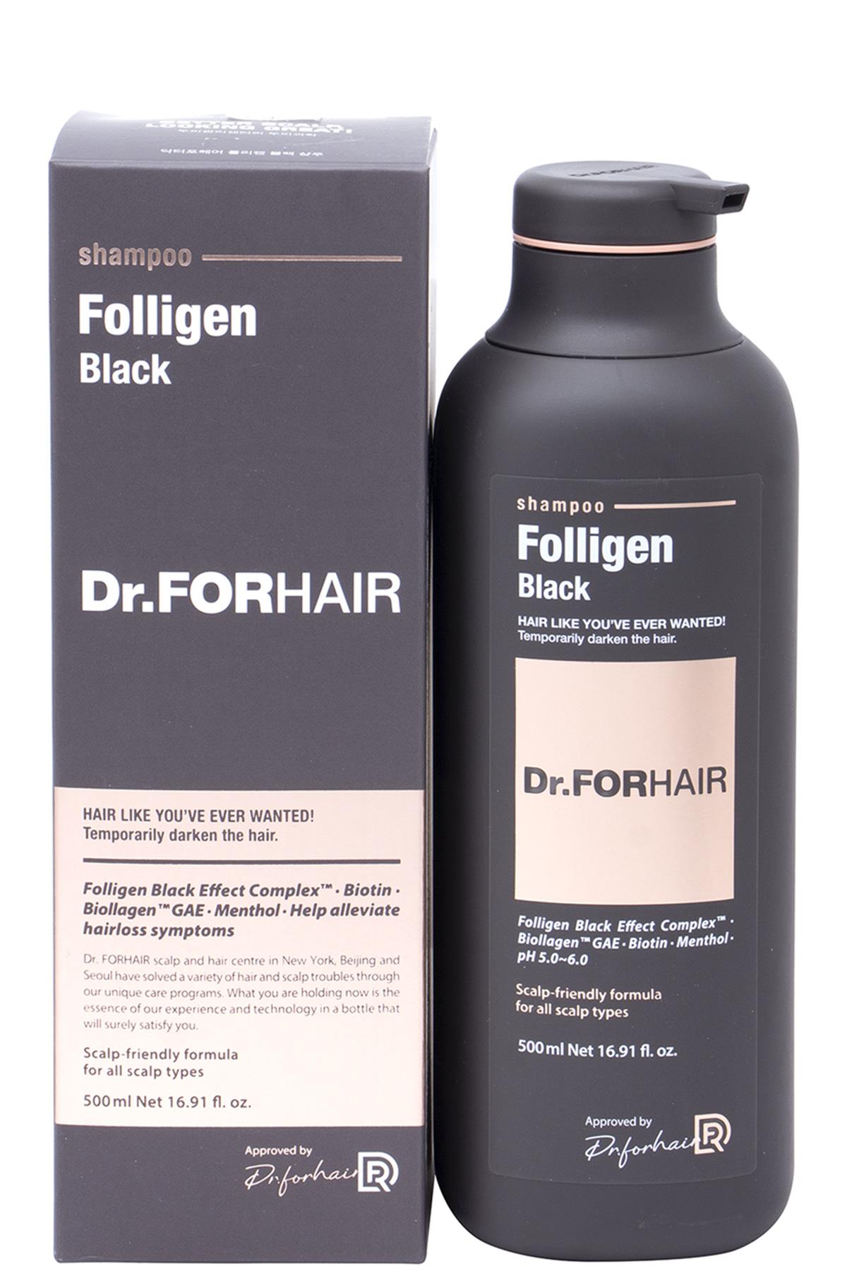 DR FORHAIR FOLLIGEN BLACK SHAMPOO