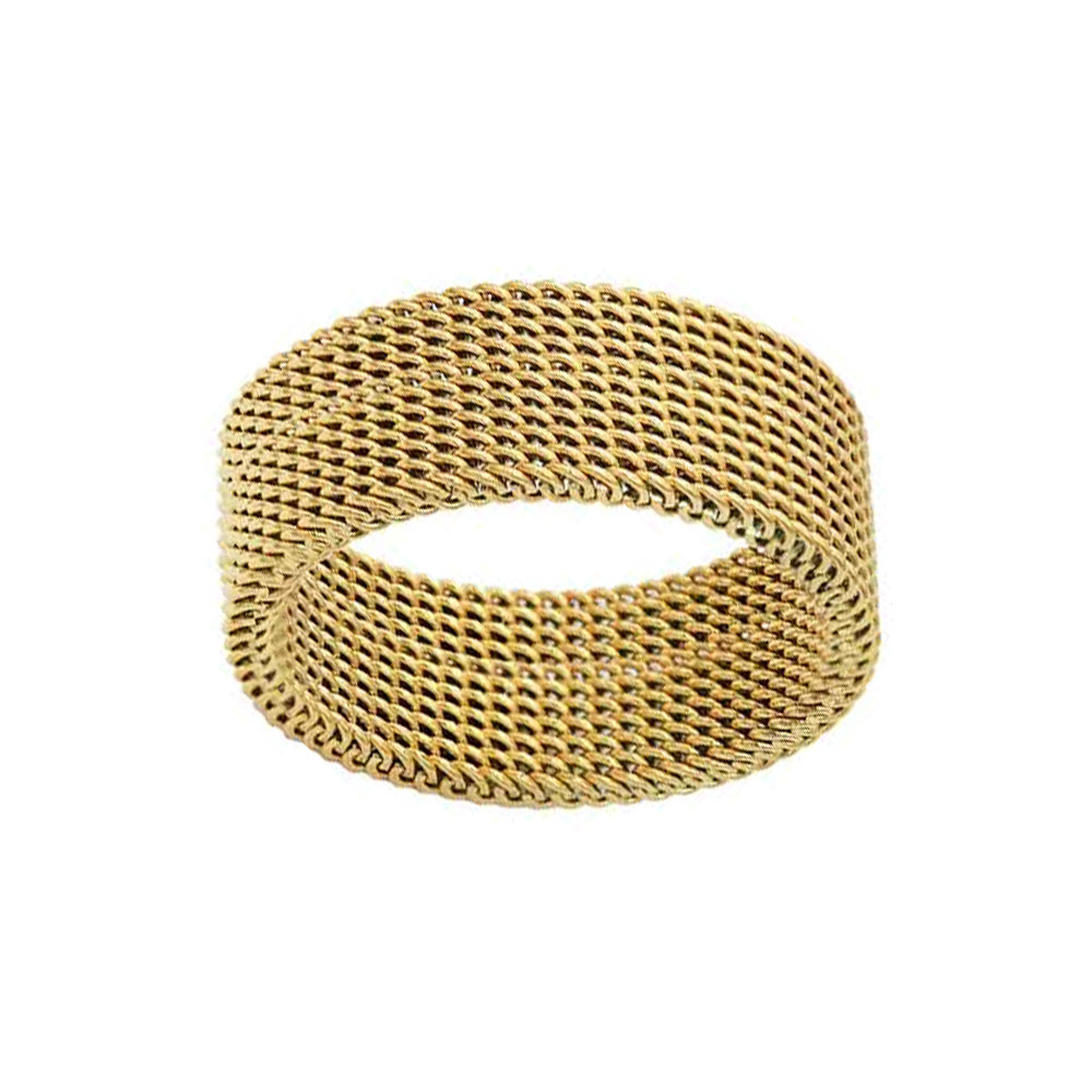GOLD PLATED STAINLESS STEEL RINGS