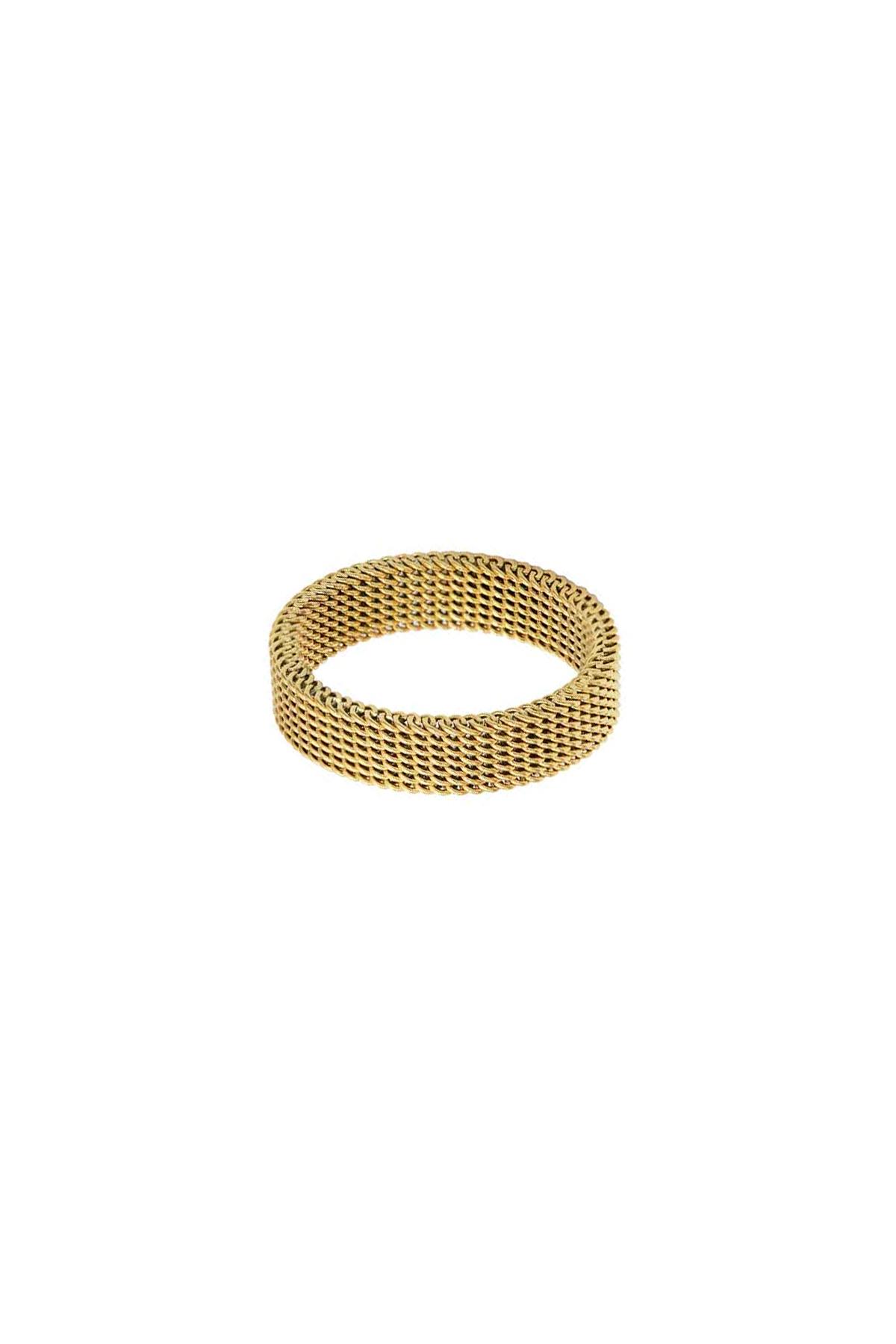 GOLD PLATED STAINLESS STEEL RINGS