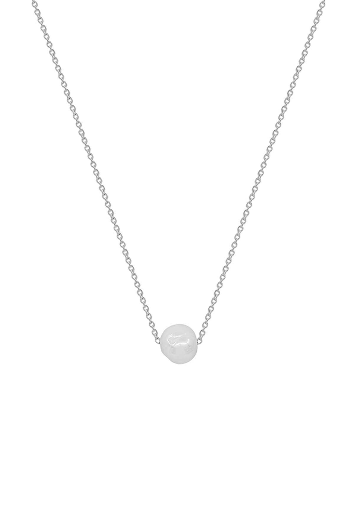 10MM FRESHWATER PEARL CHAIN THRU NECKLACE