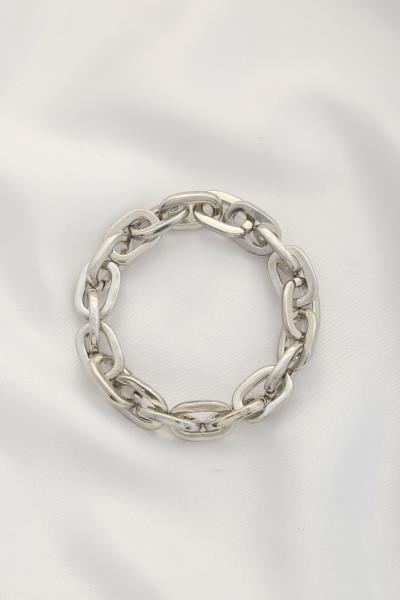 OVAL LINK METAL BRACELET