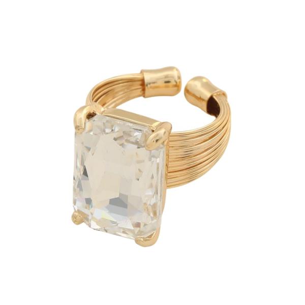 CRYSTAL ADJUSTABLE RING