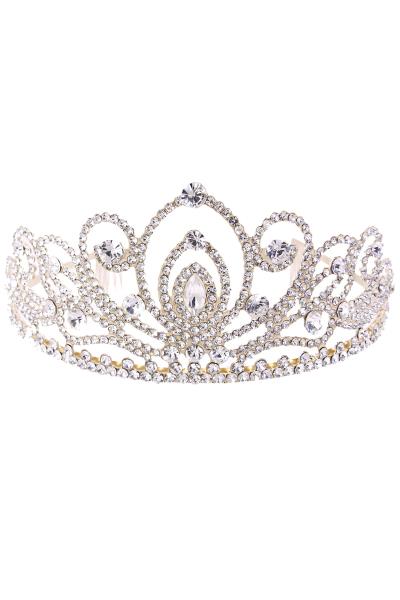 FASHION RHINESTONE TIARA