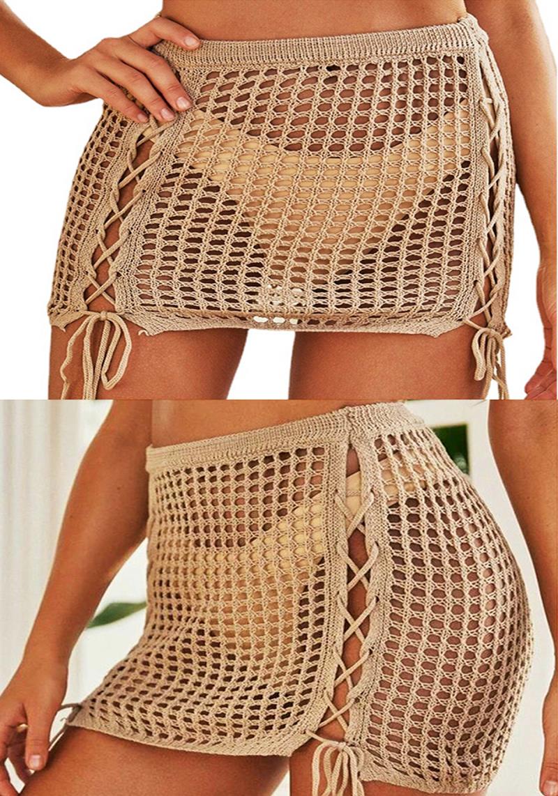 FASHION NET SWIMSUIT COVER SKIRT - SMALL SIZE