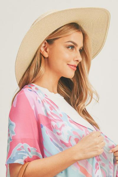 (ONLINE ONLY) SEQUIN LETTER SUN AND FUN FLOPPY HAT