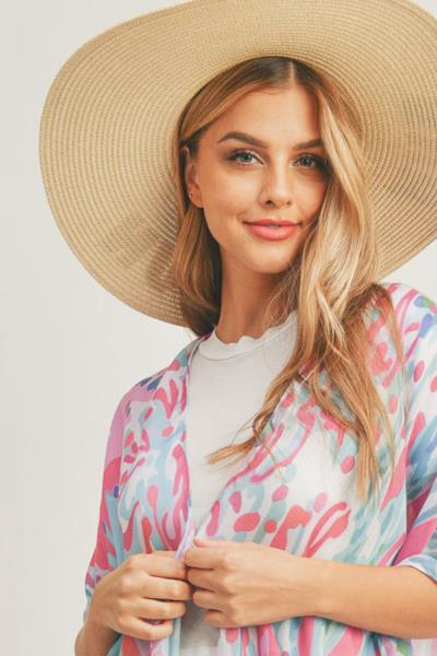 (ONLINE ONLY) SEQUIN LETTER SUN AND FUN FLOPPY HAT