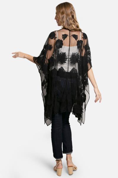 FLORAL LACE COVER-UP