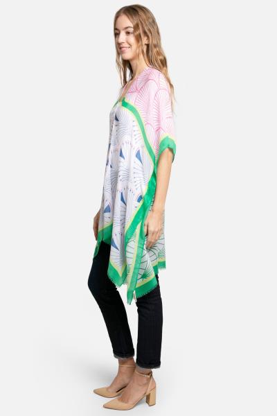 GINKGO SHAPE PRINT COVER-UP