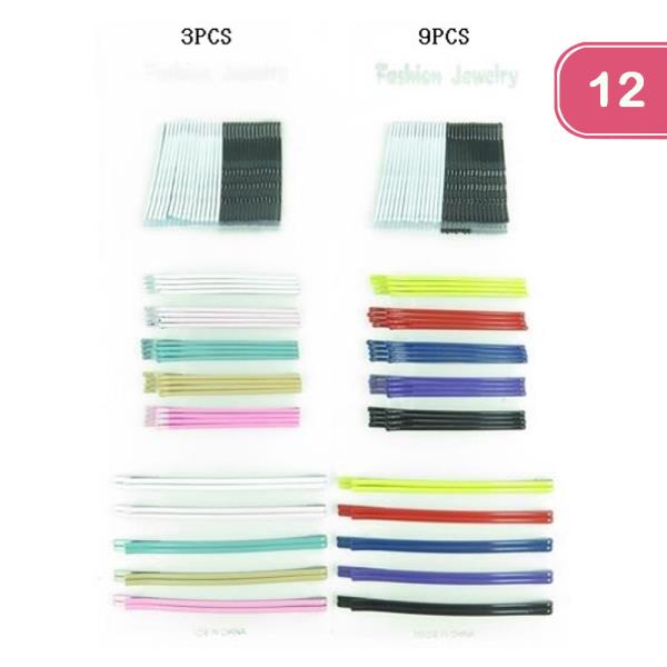 BOBBY PIN SET (12 UNITS)