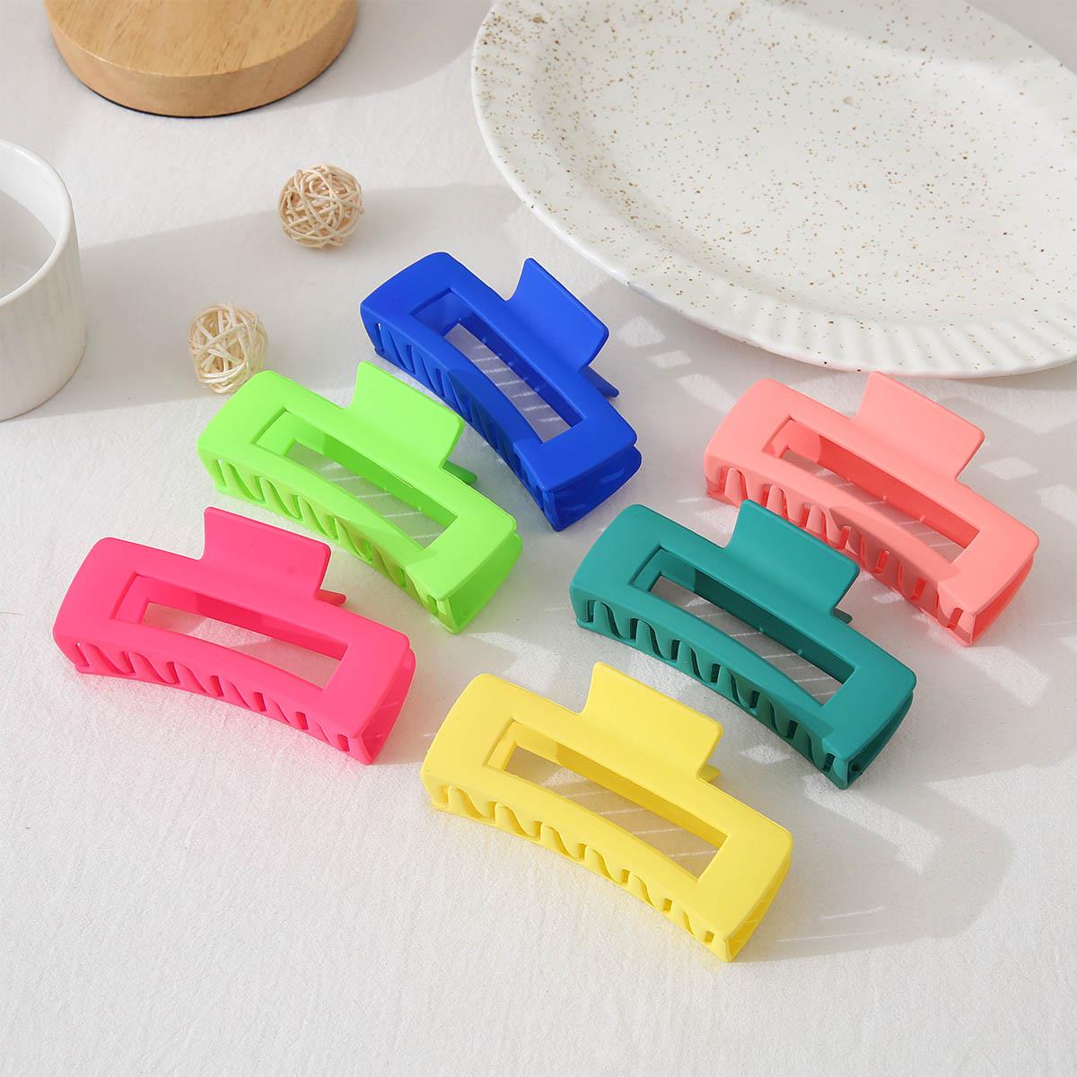 NEON COLOR SINGLE KNOT HAIR CLAW