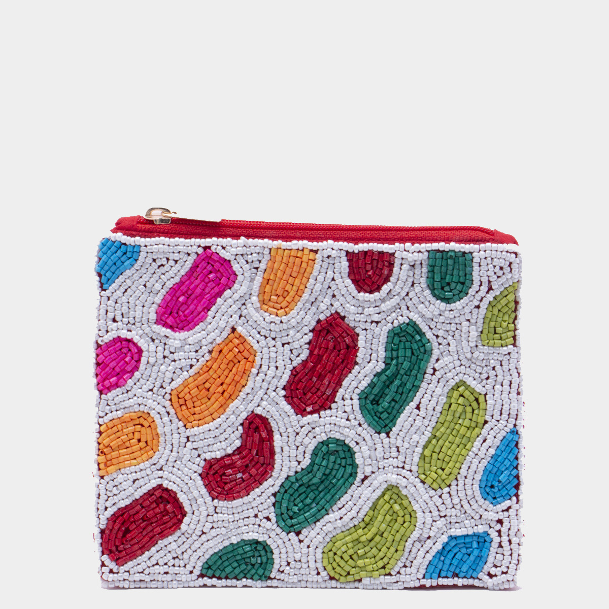 COLOFUL COW PATTERN COIN PURSE