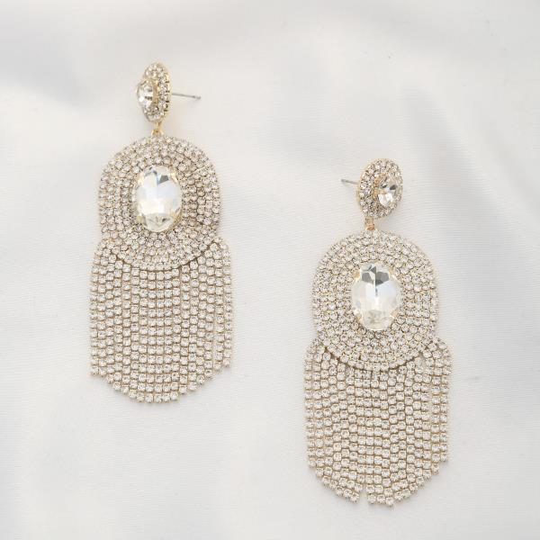 Wholesale Rhinestone Earrings Joia