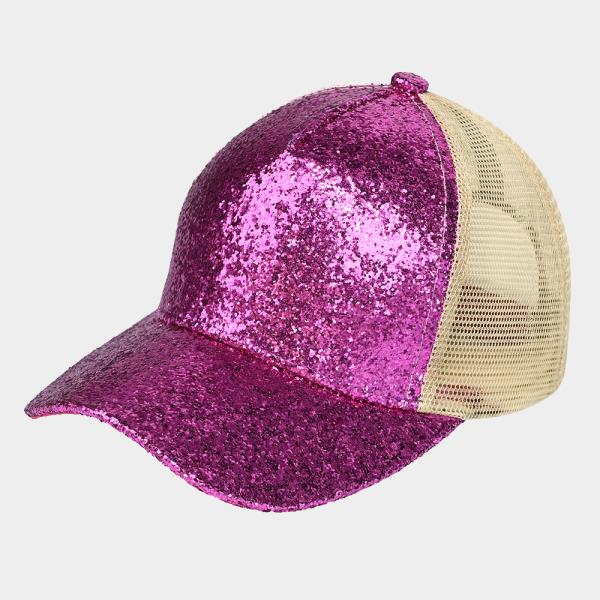 CC GLITTER TRUCKER CAP