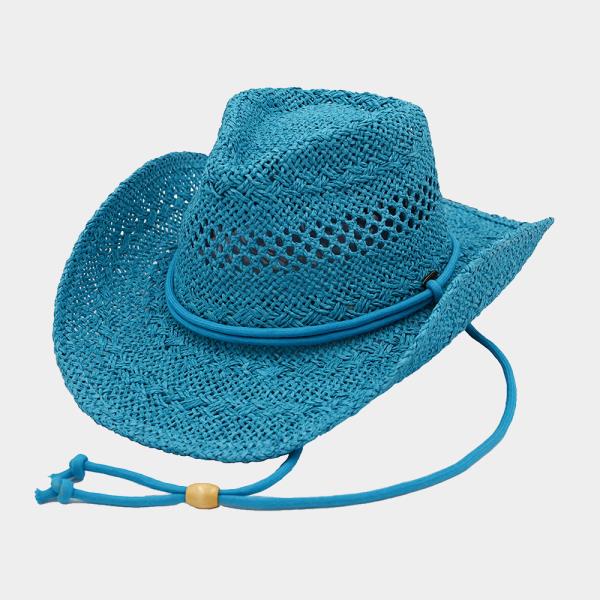 CC COWBOY HAT WITH ADJUSTABLE CHIN STRAP