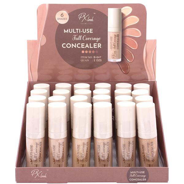 PXLOOK MULTI USE FULL COVERAGE CONCEALER (24 UNITS)