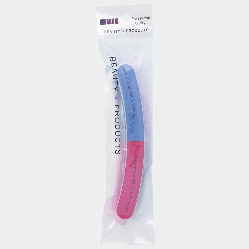 MUSE BEAUTY PRODUCTS CURVED NAIL FILE (12 UNITS)
