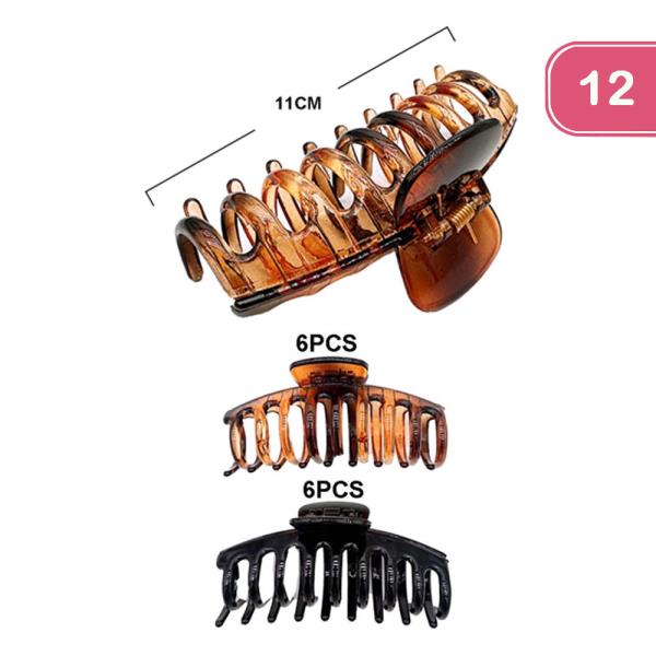 BIG HAIR CLAW CLIP (12 UNITS)