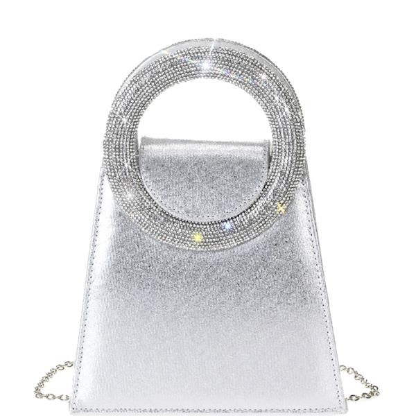 RHINESTONE HANDLE CHIC BAG