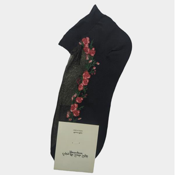 FASHION FLOWER LOW CUT SOCKS