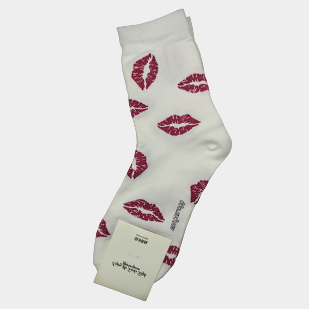 FASHION LIPS ANKLET SOCKS