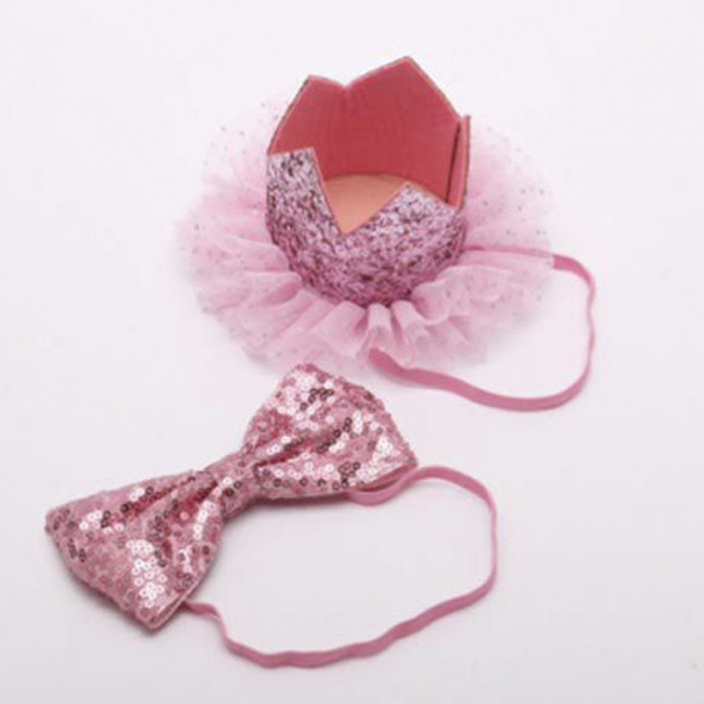 FOR KIDS BOW AND MESH PET COLLAR
