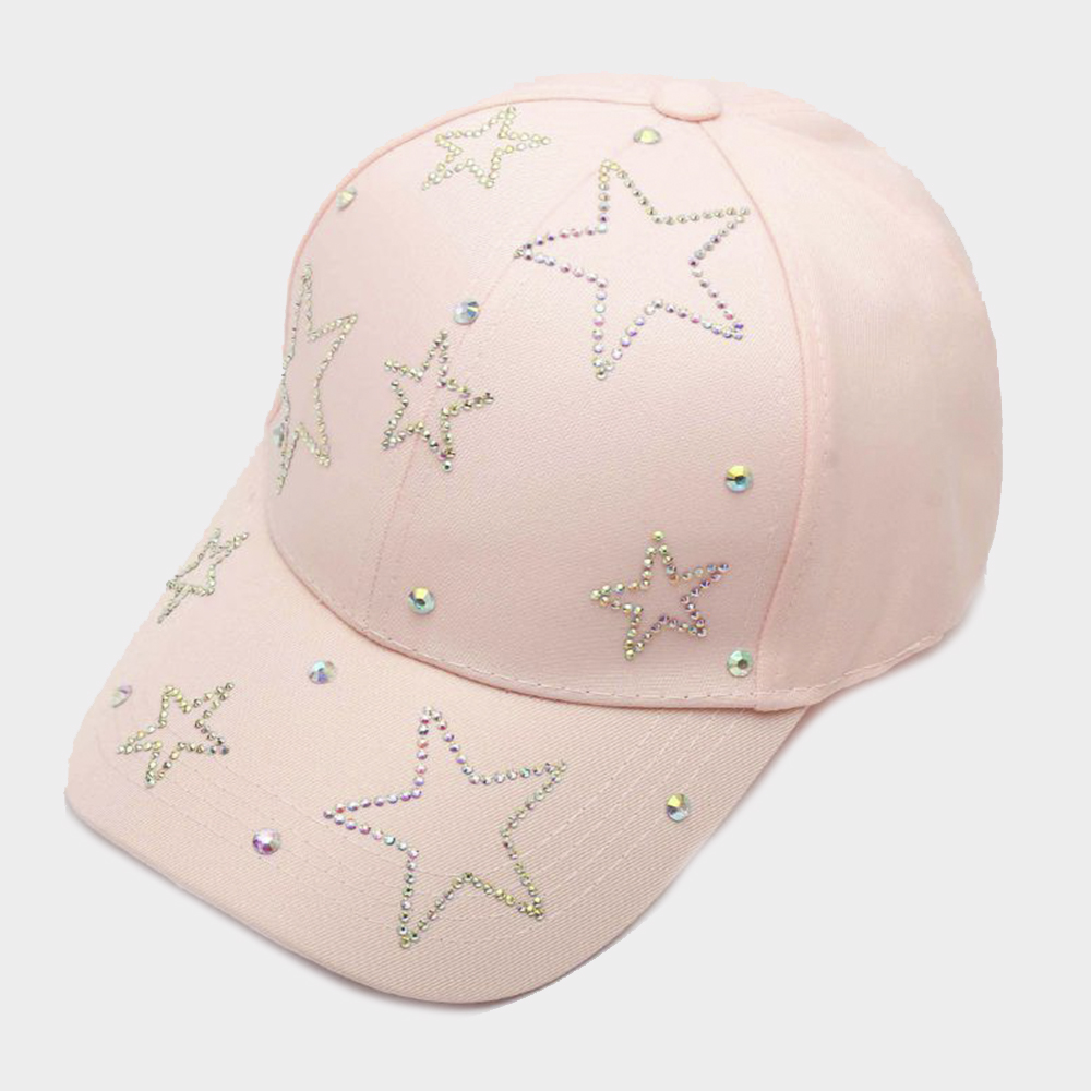 RHINESTONE STAR BASEBALL CAP