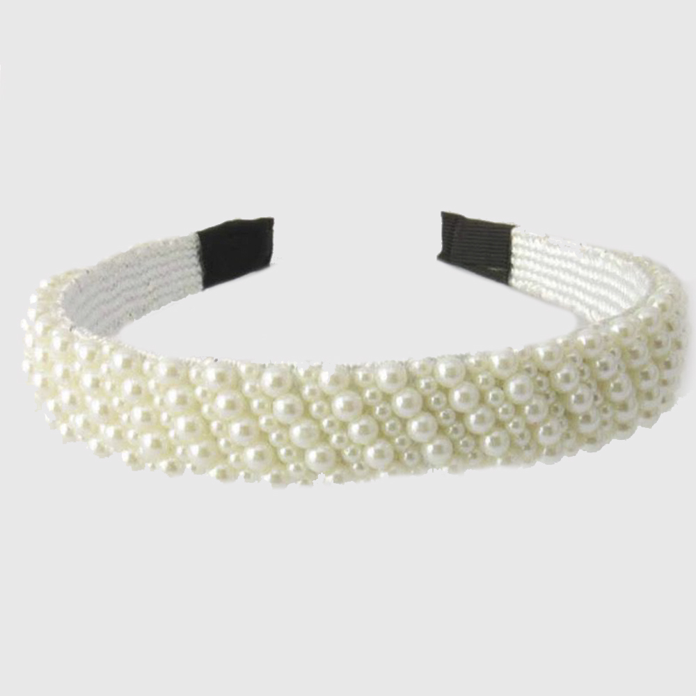PEARL EMBELLISHED HAIRBAND