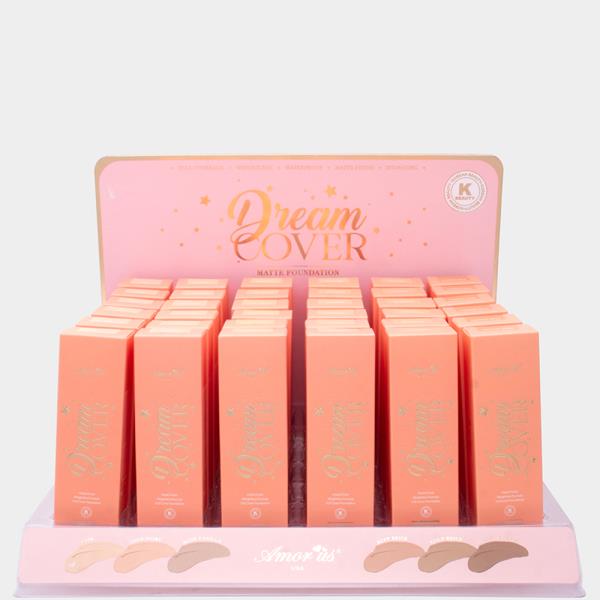 AMOR US DREAM COVER MATTE FOUNDATION 36 PCS