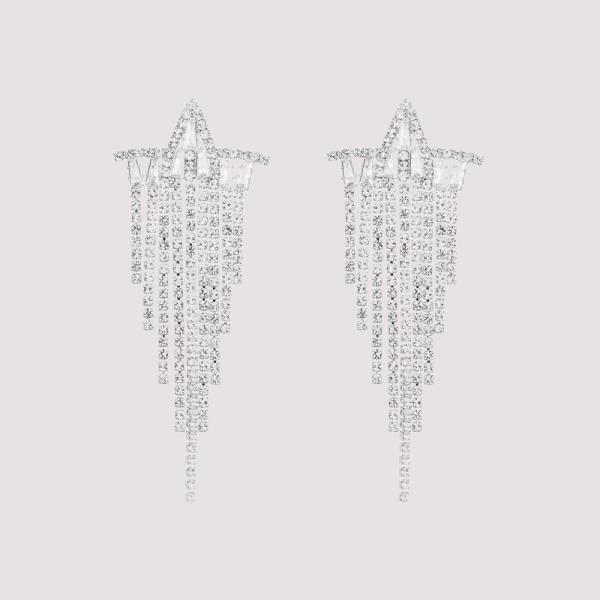 CZ STAR FRINGE RS EARRING