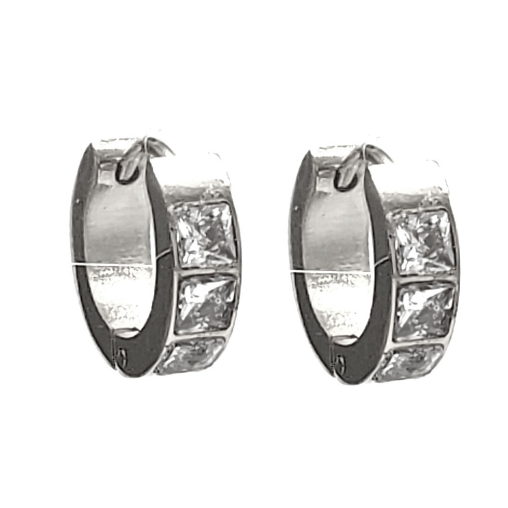 316 STAINLESS STEEL HUGGIE EARRING