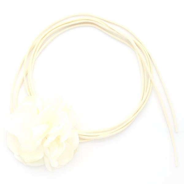 FLOWER WRAP CHOKER NECKLACE