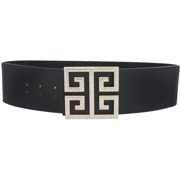 PLUS RS GREEK KEY BUCKLE ELASTIC BELT