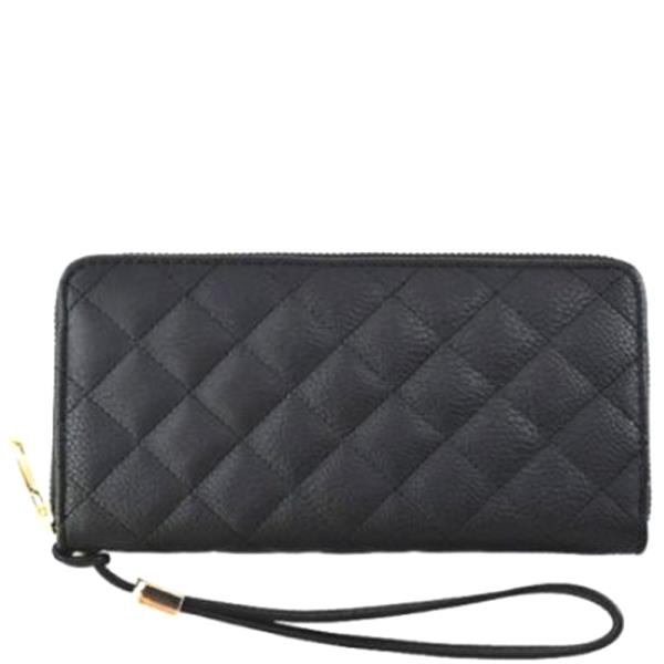 SMOOTH PATTER ZIPPER HAND WALLET