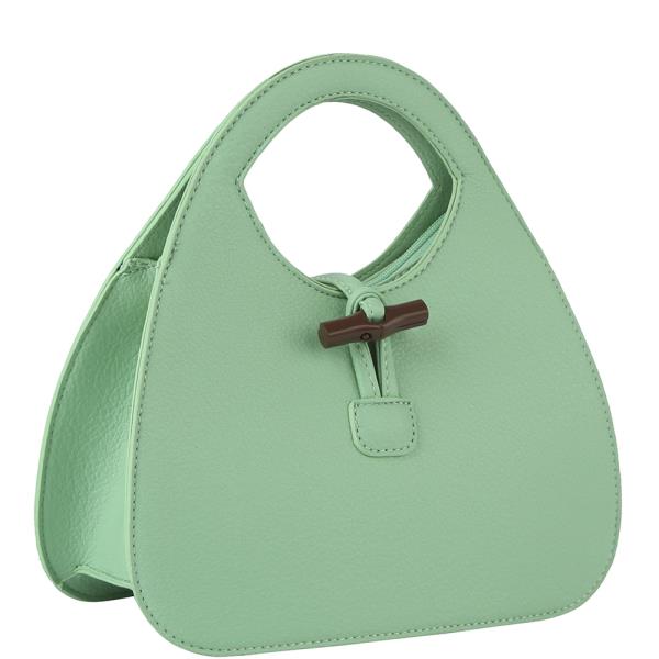 FASHION SMOOTH ROUND SHAPED HANDLE BAG