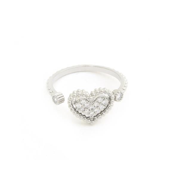 SODAJO HEART CRYSTAL RING