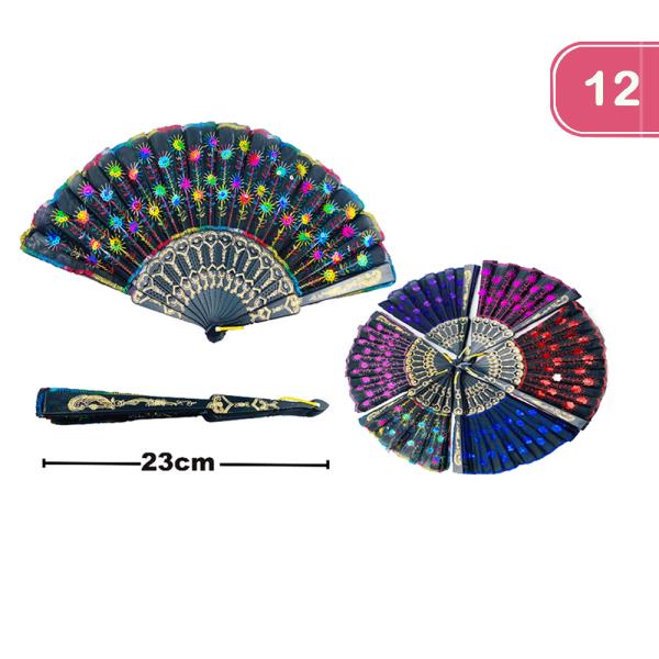 FASHION HAND FAN (12 UNITS)