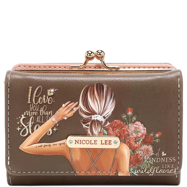 NICOLE LEE AGUSTINA TRIFOLD WALLET