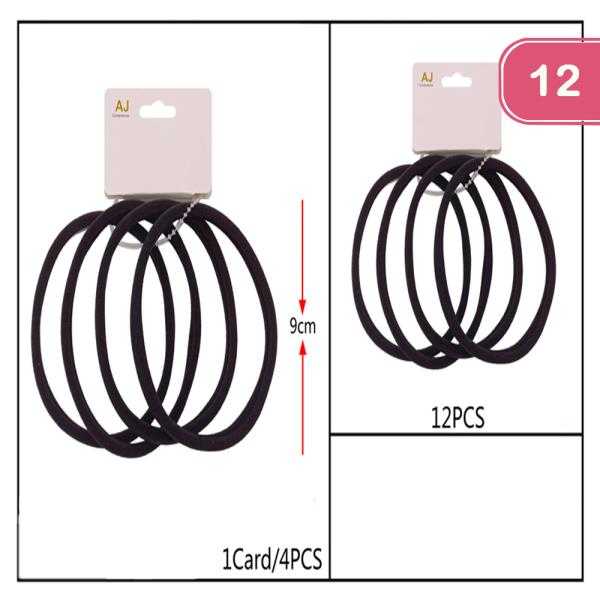 ELASTIC SCRUNCHIE (12 UNITS)