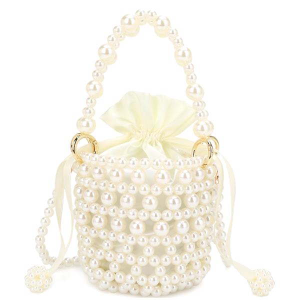 PEARL ALL OVER CHIC HANDLE BAG