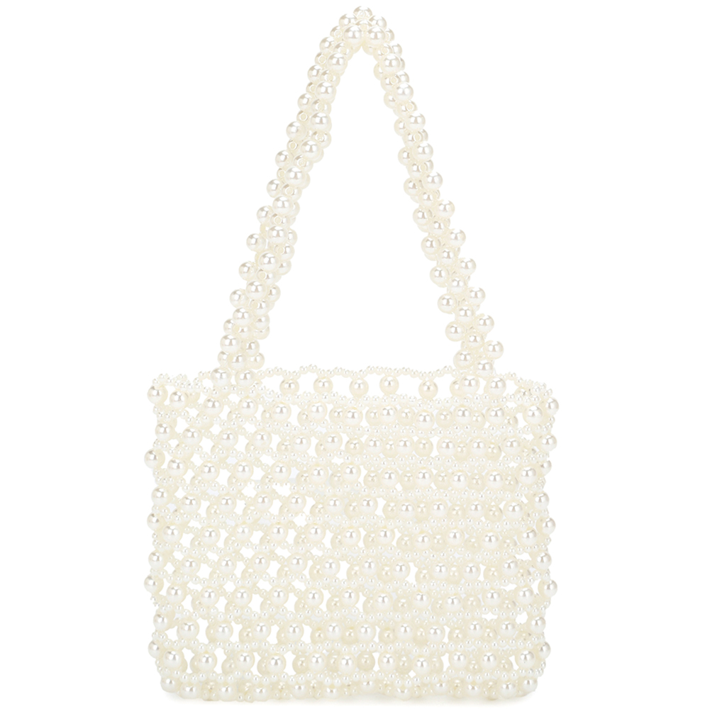 PEARL ALL OVER HANDLE BAG