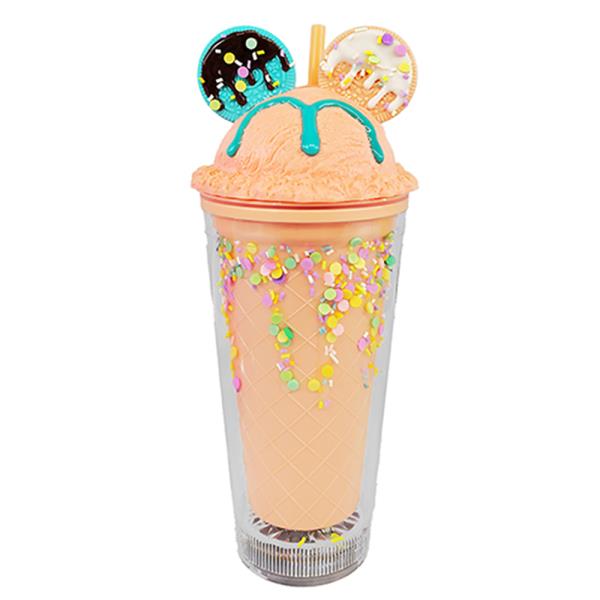 DESSERT EAR TUMBLER CUP WITH LIGHTS