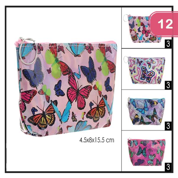 FASHION BUTTERFLY COIN PURSE (12UNITS)